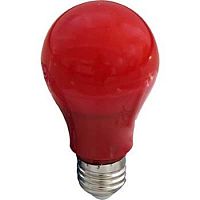 Лампа светодиодная Ecola Color A60 Груша Е27 220В 12Вт Красная 60х110мм картинка 